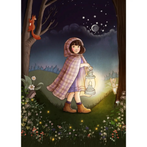 Postcard Belle and Boo | Nocturnal Garden