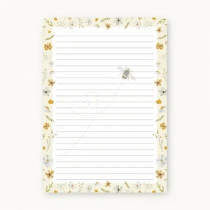 A5 Notepad by Art by Meer | Bloemen