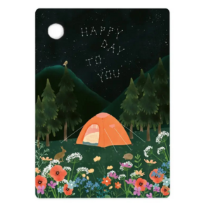 The Lemonbird Postcard | Starry night happy day to you