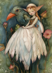 Birds & Fairies: Trust | Postcard Fripperies