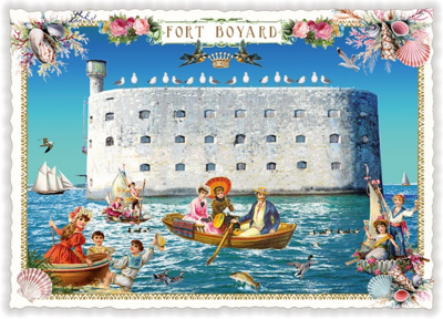 PK 1147 Tausendschön Postcard | La France - Fort Boyard