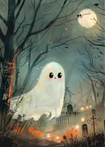 Sweet Halloween: Spook | Postcard Fripperies