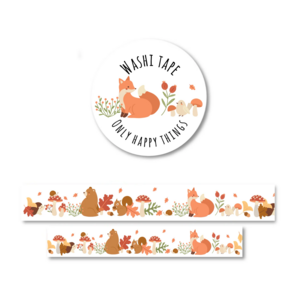 Washi Tape | forest friends - Only Happy Things