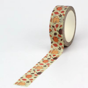 Washi Tape | Autumn Pumpkin Smiling Cup