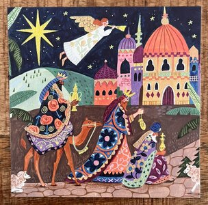 Caroline Bonne-Müller Postcard Christmas | Three Kings