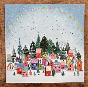 Mila Marquis Postcard Christmas | Christmas Village