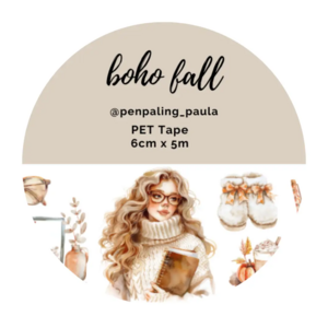 Boho Fall - PET-tape by Penpaling Paula