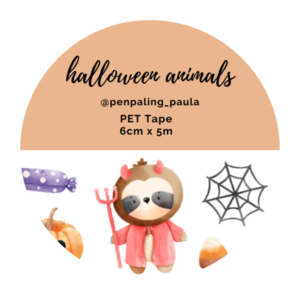 Halloween Animals - PET-tape by Penpaling Paula