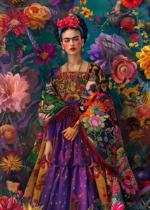 Frida Kahlo: Independent | Postcard Fripperies