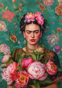 Frida Kahlo: Poppy Flowers | Postcard Fripperies