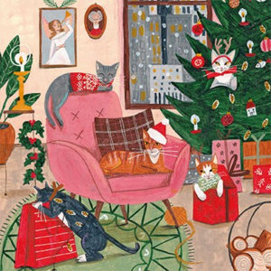 Caroline Bonne-Müller Postcard Christmas | Christmas Cats