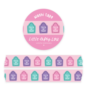 Gravestones Pastel Washi Tape - Little Lefty Lou 