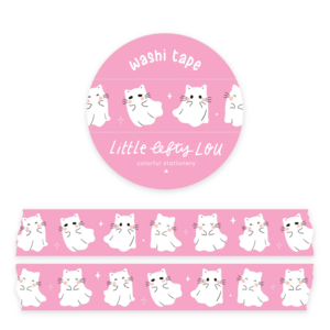 Ghost Cats Washi Tape - Little Lefty Lou 