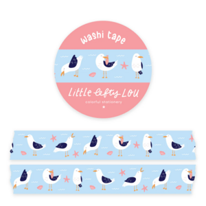 Seagulls Washi Tape - Little Lefty Lou 