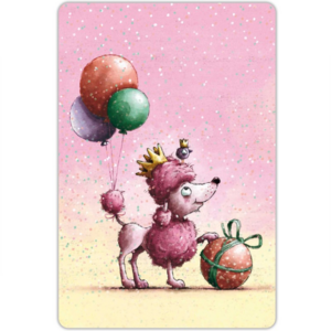 Frank Daenen Postcard | POODLE KING