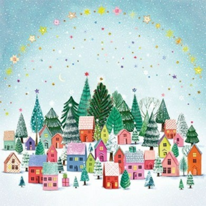 Mila Marquis Postcard Christmas | Christmas Village