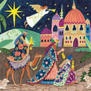 Caroline Bonne-Müller Postcard Christmas | Three Kings