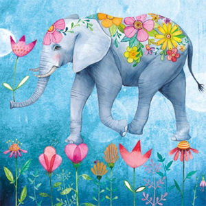 Mila Marquis Postcard | Elephant