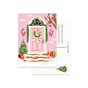 Christmas Postcard by Muchable - Front Door