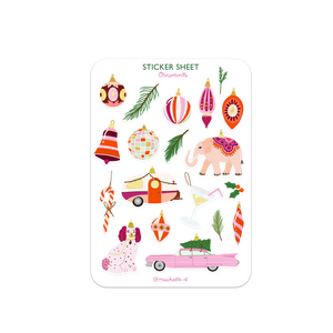 A6 Stickersheet by Muchable | Ornaments