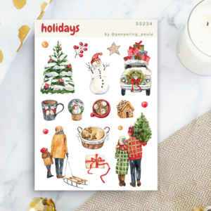 Holidays Sticker Sheet by Penpaling Paula