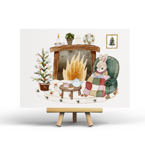 Postcard Cosy Christmas by Penpaling Paula