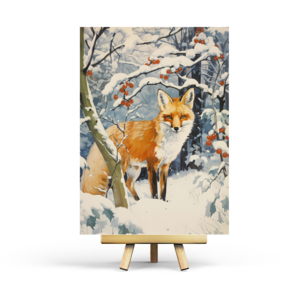 Postcard Fox by Penpaling Paula