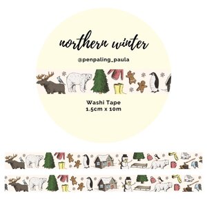 Washi Tape Northern Winter by Penpaling Paula