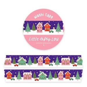 Winter Landscape Washi Tape - Little Lefty Lou 