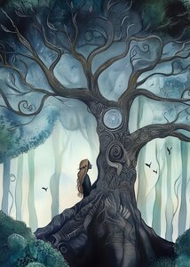 Entangled Dryads: Becca | Postcard Fripperies