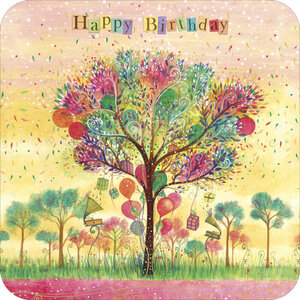 Jehanne Weyman Postcard | Birthday Tree