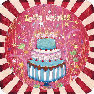 Jehanne Weyman Postcard | Birthday Cake