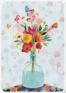 Jehanne Weyman Postcard - Le Bouquet