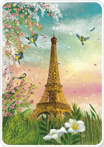 Jehanne Weyman Postcard - La Tour Eiffel