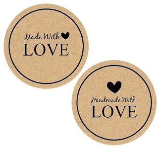 Sealing Stamp Stickers | Made with Love