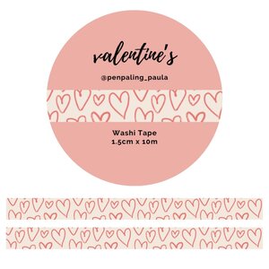 Washi Tape Valentine's by Penpaling Paula