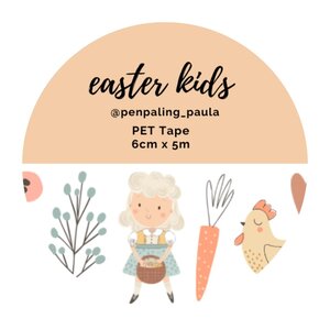 Easter Kids - PRE-CUT PET-tape by Penpaling Paula