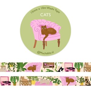 Cats Washi Tape - Muchable