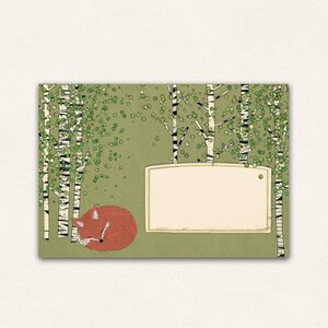 10 x Envelope TikiOno | Birch Fox