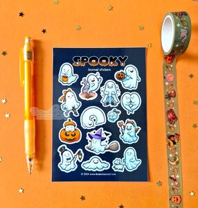 Spookies Stickersheet - by Dreamchaserart