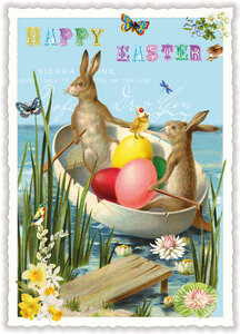 PK 1182 Tausendschön Postcard | Happy Easter