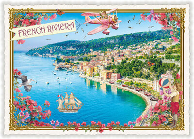 PK 1217 Tausendschön Postcard | La France – French Riviera