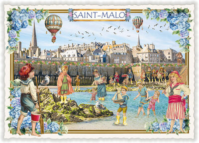 PK 1224 Tausendschön Postcard | La France – Saint-Malo