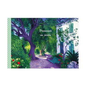 Illustrated notebook Gwenaëlle Trolez Créations - Promenade au jardin