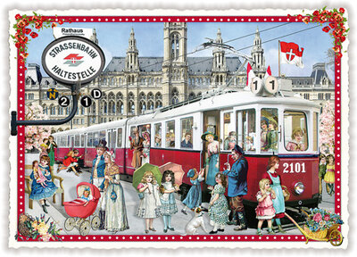 PK 388 Tausendschön Postcard | Wien, Trambahn