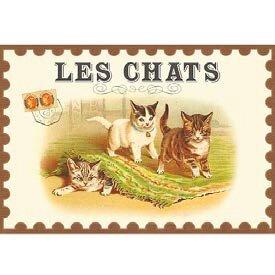 Postcard Gwenaëlle Trolez Créations - Les Chats