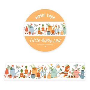 Wide Gardening Washi Tape (20mm)  - Little Lefty Lou 