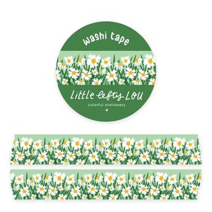 Daisies Border Washi Tape - Little Lefty Lou 