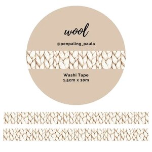 Washi Tape Wool by Penpaling Paula