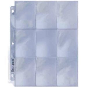 9 Pocket Page Protectors for Pocket letters | Ultra Pro silver series